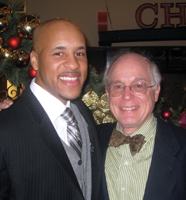 Diony Elias ’04 and Ken Kaiserman ’60