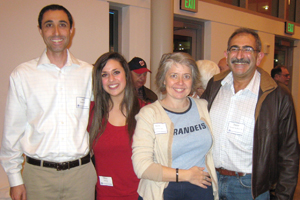 Alumni Club of Washington gathered to watch Brandeis' Starving Artist a cappella group perform