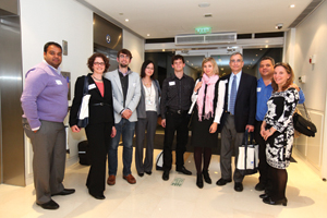 In Beijing, Roberta Lipson ’76, CEO of Chindex International and board chair of United Family Hospitals and Clinics, gave a talk, “Entrepreneurial Opportunity in China: One Brandeis Graduate’s Journey in Health Care,” to more than 30 Brandeis alumni and friends. 
