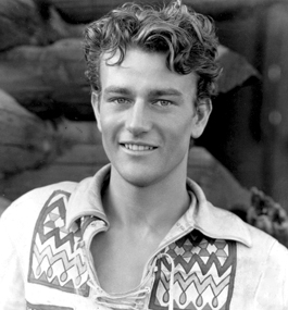 COWBOY HERO: A 1930 publicity still, taken around the time studio executives gave Marion Morrison his new name, John Wayne.