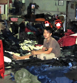 STOLEN CHILDHOOD: Children as young as 10 are trafficked to work in garment factories in Southern Vietnam.
