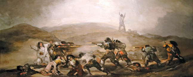 Francisco de Goya, "Scene from the Spanish War of Independence, After 1808"