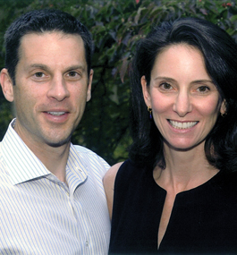 Jonathan Cordish and Melissa Fishman Cordish, both '90
