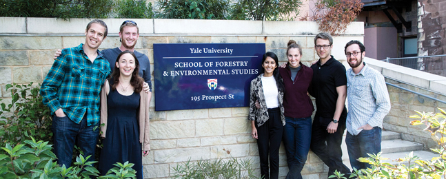 Photo of alumni who attend Yale School of Forestry