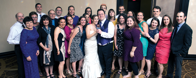 Photo of Fleisher wedding