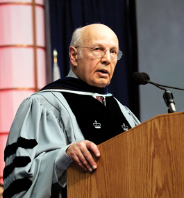 Stephen Donadio '63, the John Hamilton Fulton Professor of Humanities at Middlebury College