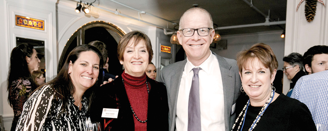 Photo from the New York City holiday reception