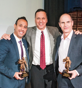 President Liebowitz with Lior Div and Udi Mokady