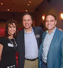 President Liebowitz with Linda and Gil Drozdow