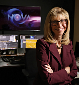 STORIED CAREER: Paula Apsell '69 at the WGBH studios in Brighton, Massachusetts.