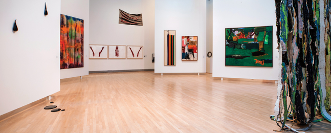 Gallery view of  “re: collections, Six Decades at the Rose Art Museum”