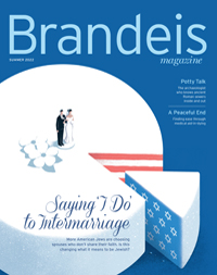 Cover of Summer 2022 issue of Brandeis Magazine