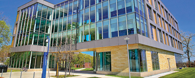 Photo of the Skyline Residence Hall.