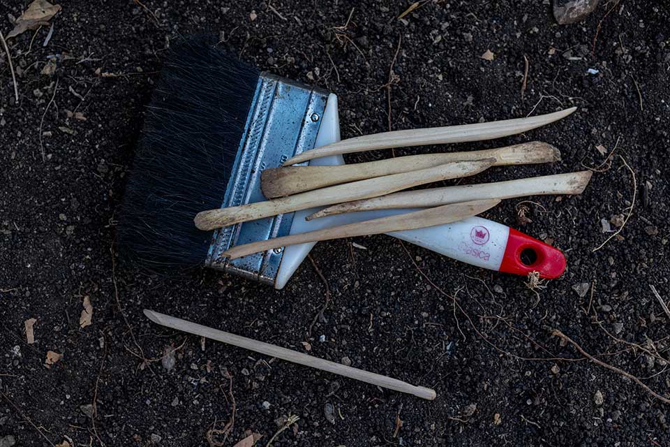 Tools used for archeology