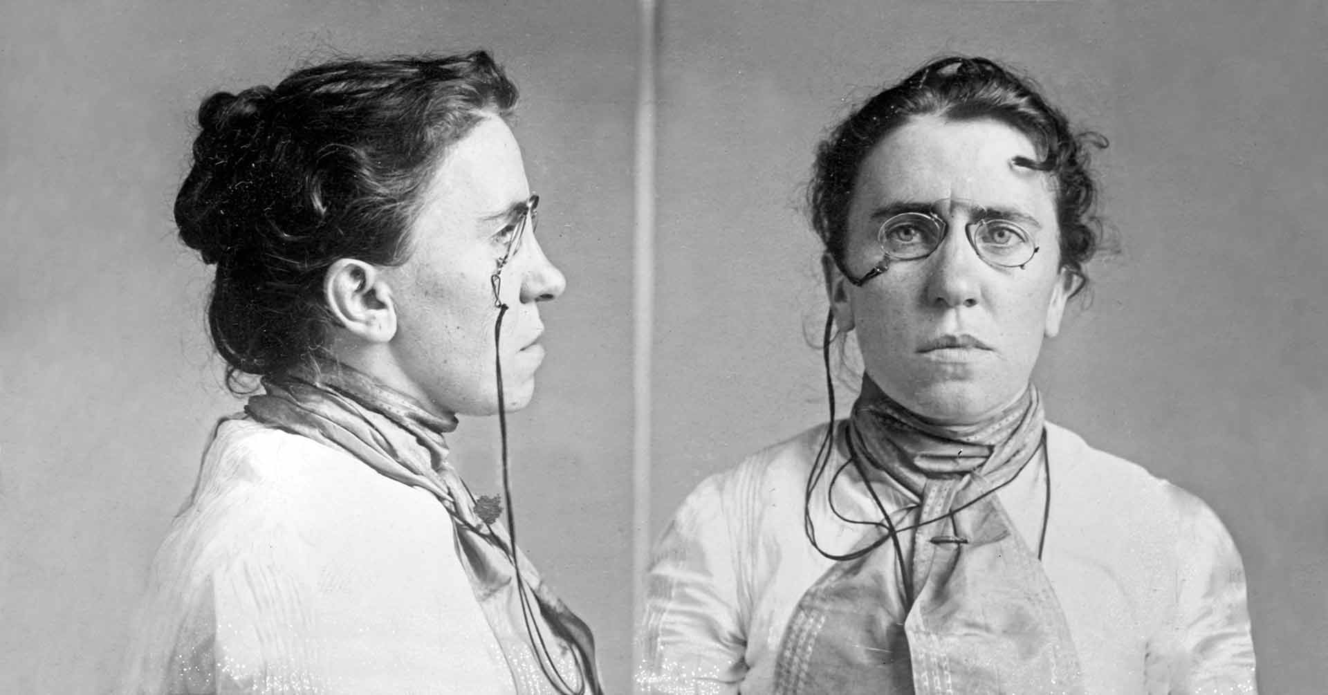 Emma Goldman's mug shots