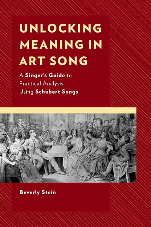 Book cover of "Unlocking Meaning in Art Song"