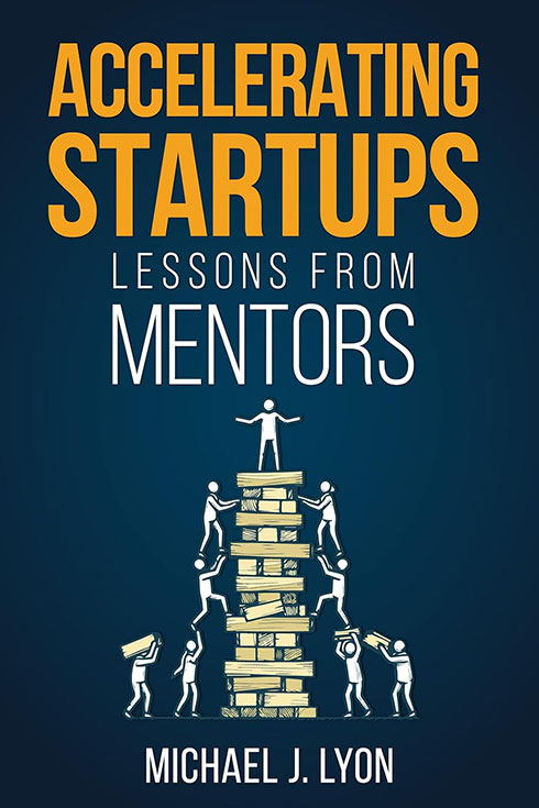 Book cover of "Accelerating Startups: Lessons From Mentors"