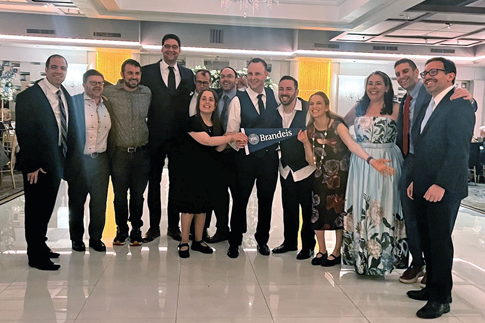 Justin Sulsky ’09 and Peter Myers on their wedding day.