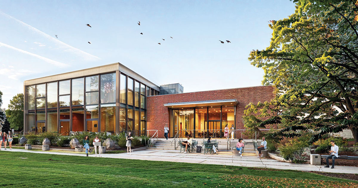 Artist’s rendering of the Center for Jewish Life.