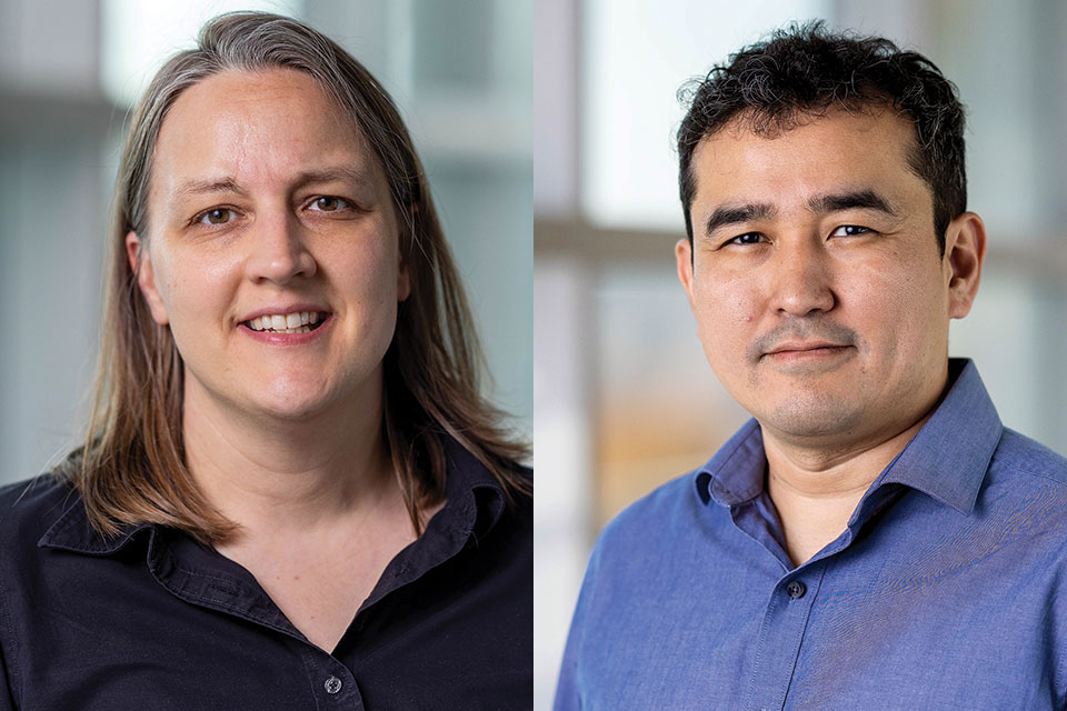 Christine Grienberger and Yerbol Kurmangaliyev