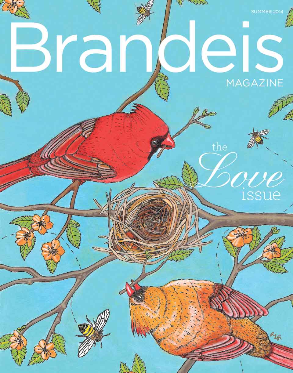 Summer 2014 Brandeis Magazine cover