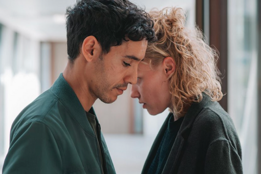 A man and a woman in ghost trail