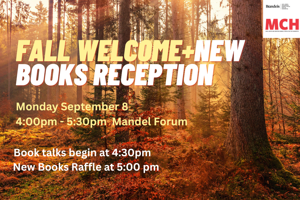 autumn forest and invitation