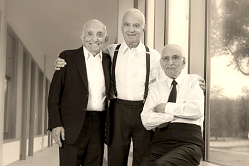 Jack, Joseph and Morton Mandel