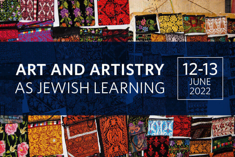 Art and Artistry as Jewish Education banner