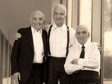 Three Mandel brothers