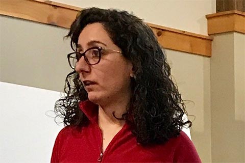 Nesrin Senbil gives a 5 minutes soundbite: "Control of dynamics and pattern formation in microtubules with light activated motor proteins"
