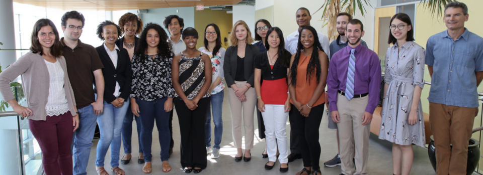 Group of undergrad research students for the year 2017