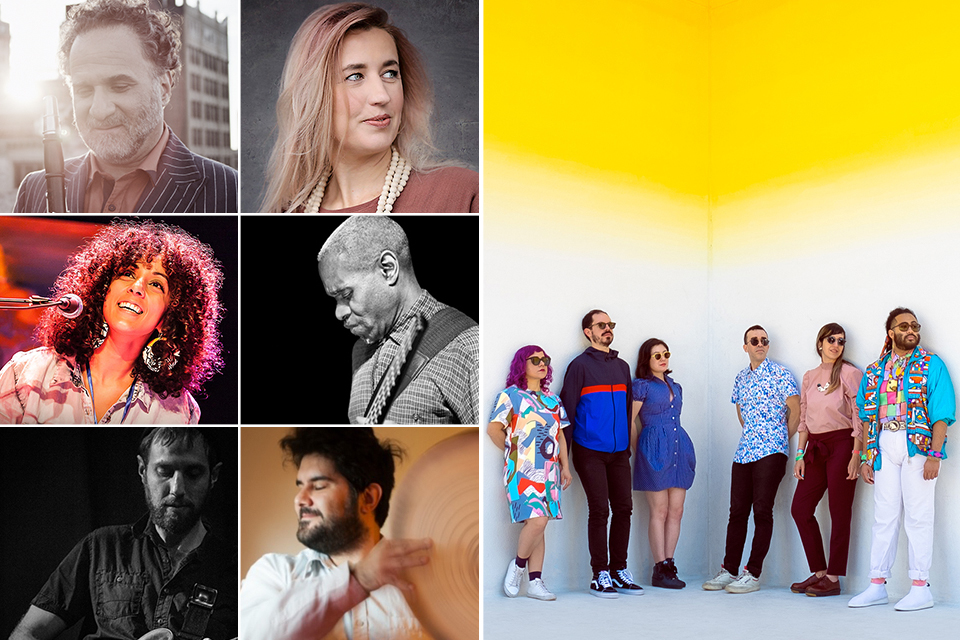 The fall 2020 artists of the Mazel Tov Cocktail Party; spring 2021 artists Balún of Puerto Rico