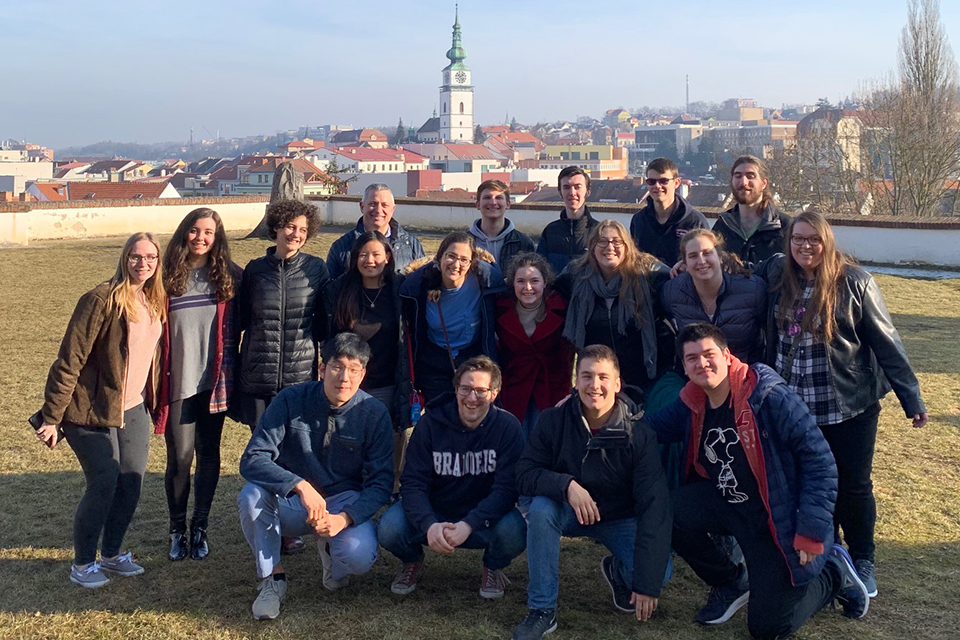 Brandeis Chamber Singers on tour