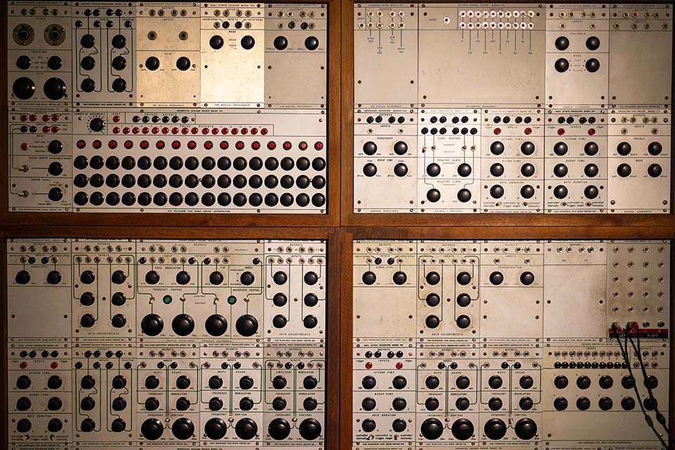 1968 BUCHLA 100 Modular Electronic Music System