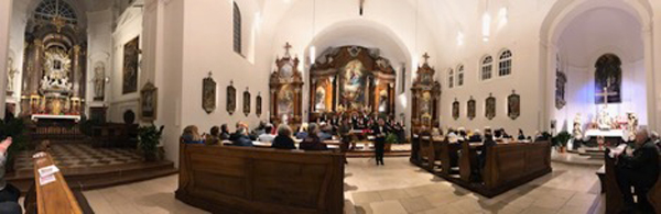 Chamber Singers performance at Capuchin Church, Vienna
