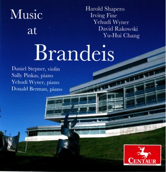 Music at Brandeis CD cover
