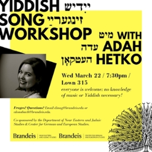 Yiddish Song Workshop