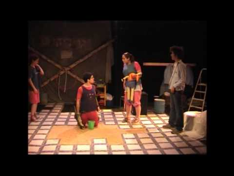 Actors on stage