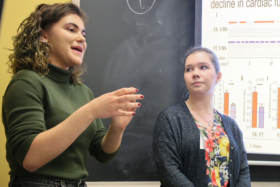 Graduate students in Neuroscience class