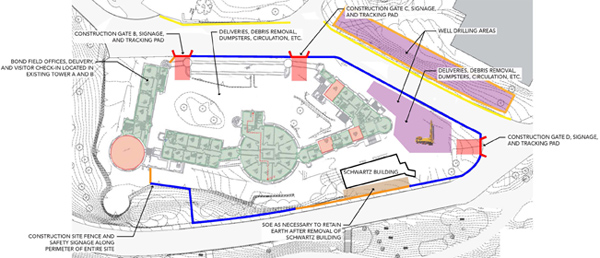 New Residence Hall Fencing Plan