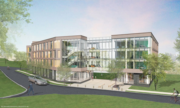 New Residence Hall rendering