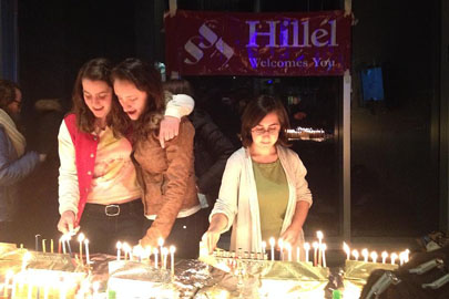 Hanukkah celebration