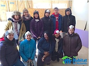 Habitat volunteers