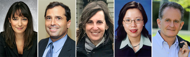 New Brandeis Trustees: Deborah Bial, Josh Kraft, Bonnie Berger, Lan Xue, Jon Davis