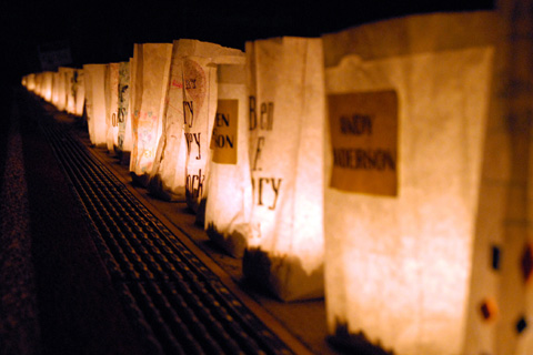 relay for life candles