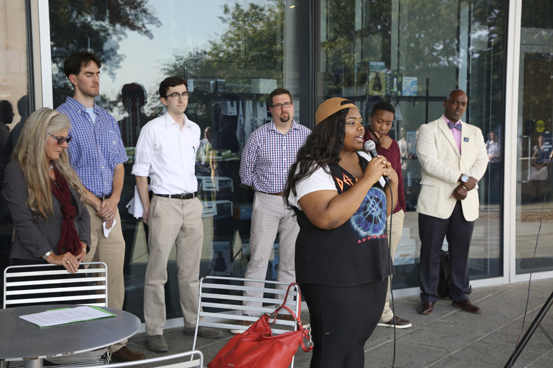 Speakers gathered for Sept. 11 memorial