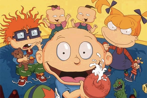 NICKELODEON RUGRATS CHARACTERS HANUKKAH MENORAH