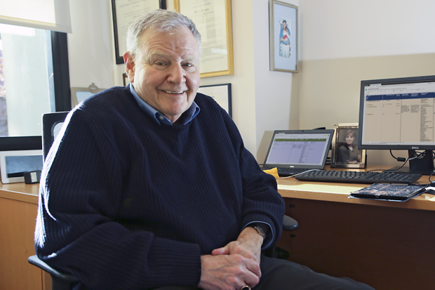 Barry Shrage, a professor of the practice at the Hornstein Jewish Professional Leadership Program and head of the Inititive for Jewish Identity at Brandeis