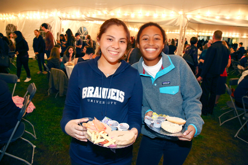 Marissa Torelli and Jolie Suchin at Break the Fast